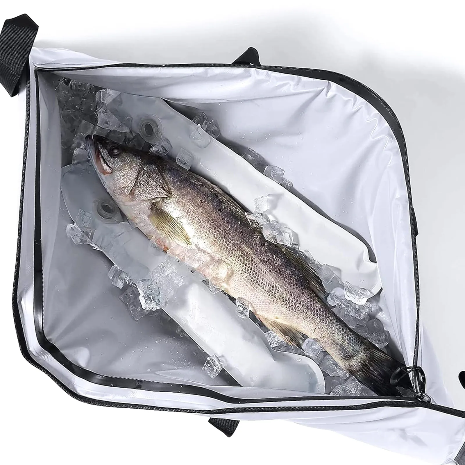 40x18'' Leakproof Fish Cooler Bag With Waterproof Zipper