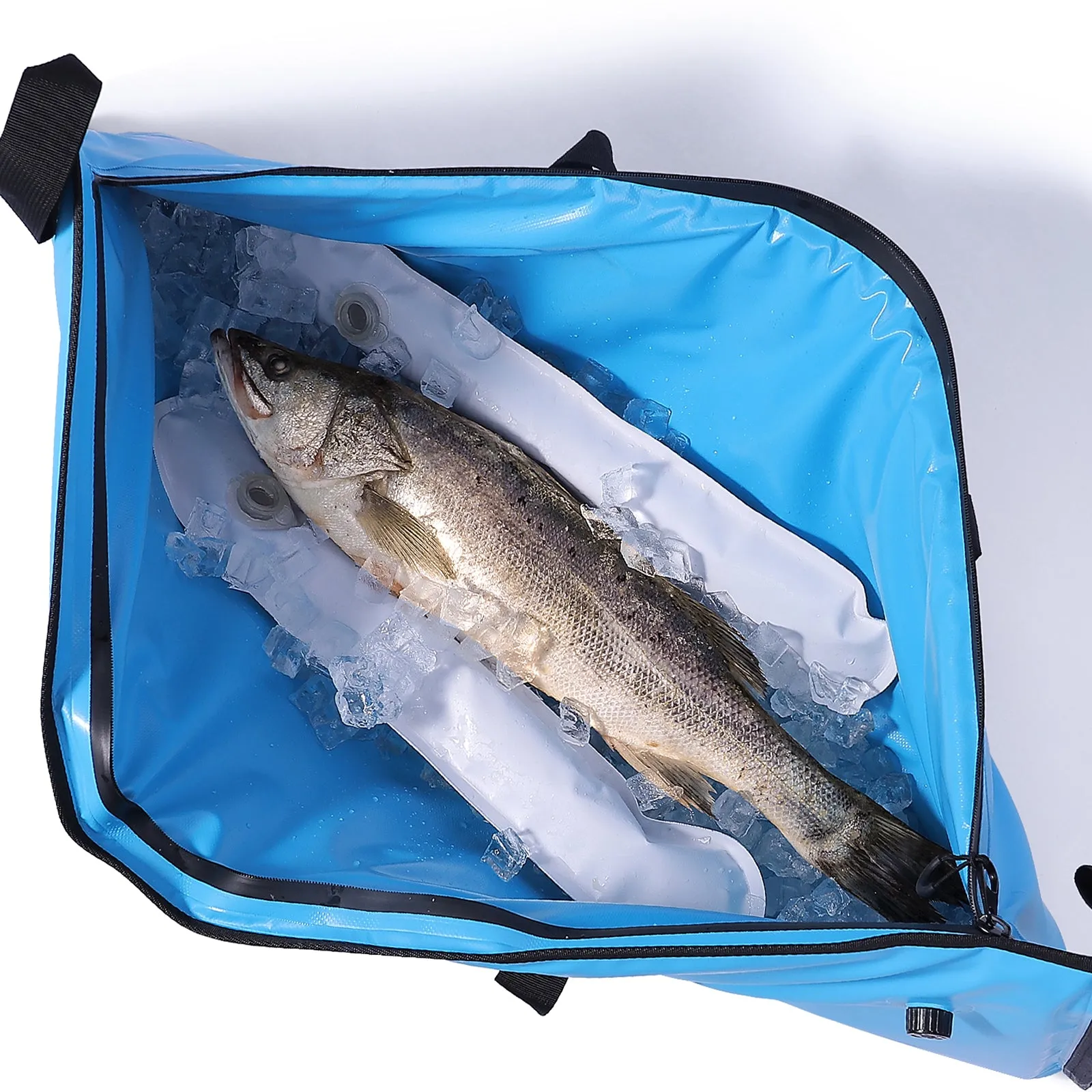 40x18'' Leakproof Fish Cooler Bag With Waterproof Zipper