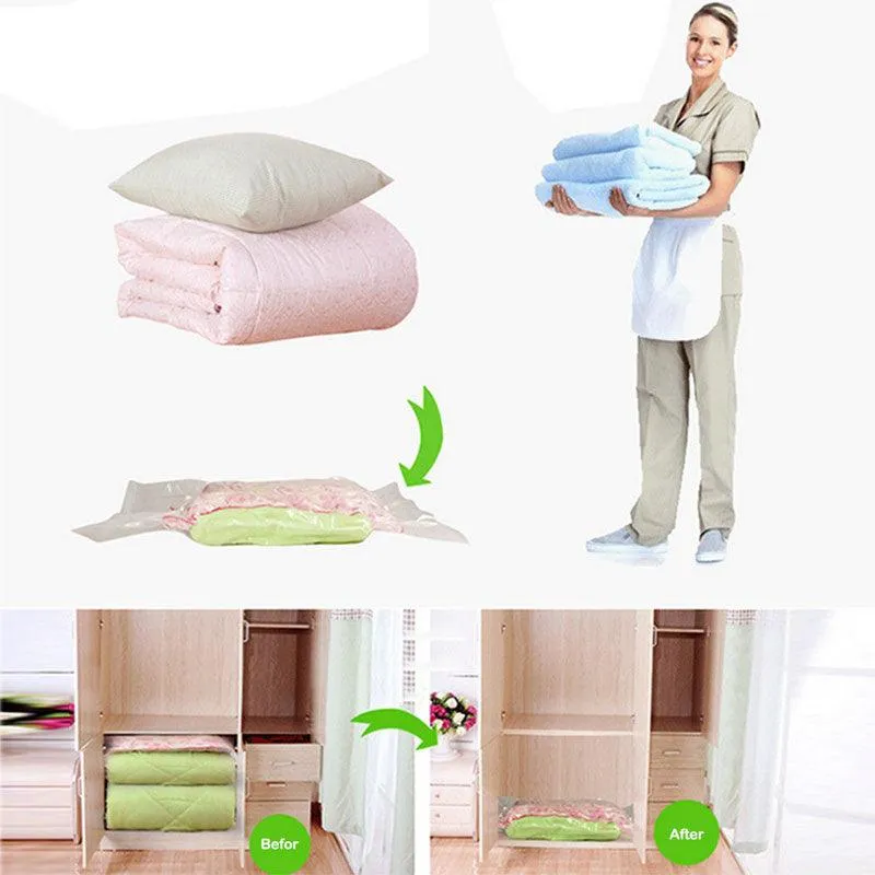 68X98Cm Super Space Saving Vacuum Storage Bag -F49-8-886