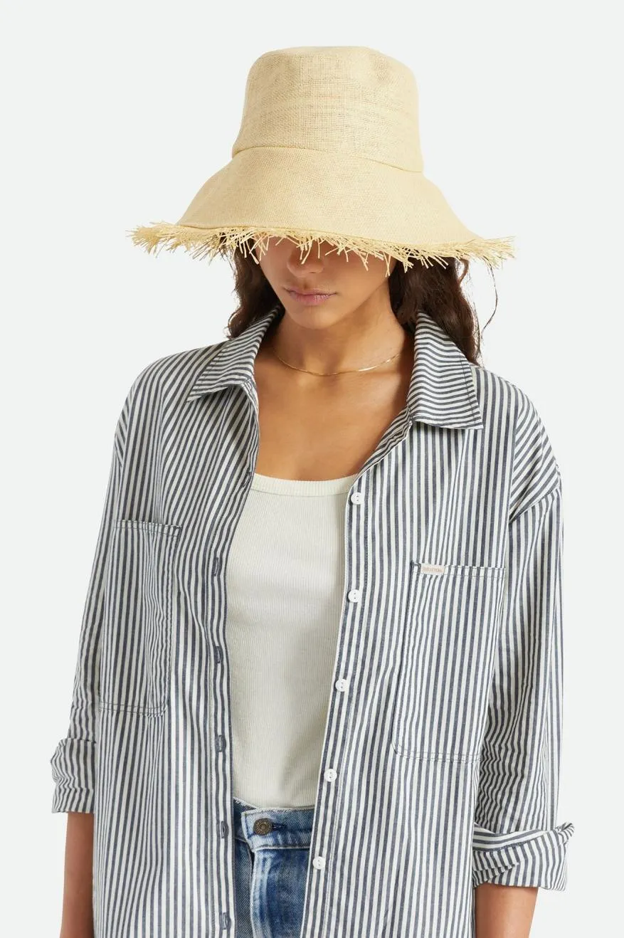 Alice Packable Bucket Hat - Tan