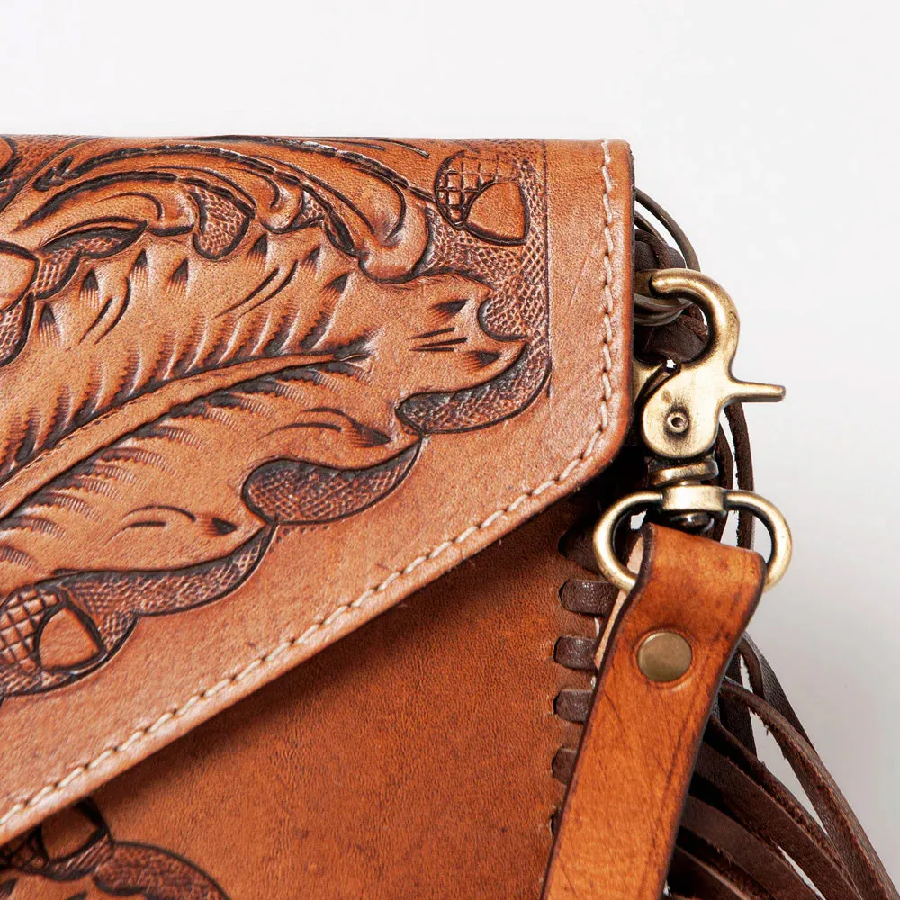 American Darling Tooled Leather Cross Body