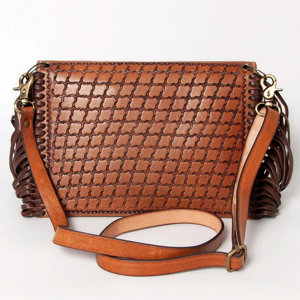 American Darling Tooled Leather Cross Body