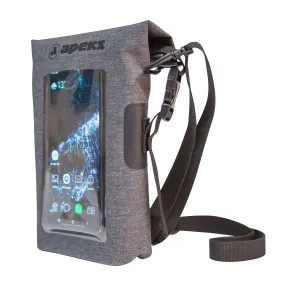 Apeks Small Dry Dive Phone Case Bag Grey/Black