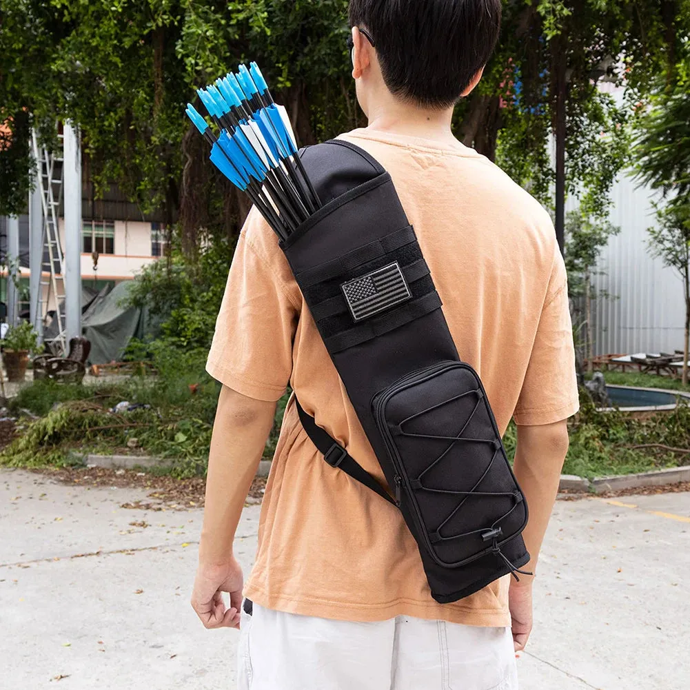 Archery Quiver Bag Bottom Thickening Adjustable Strap