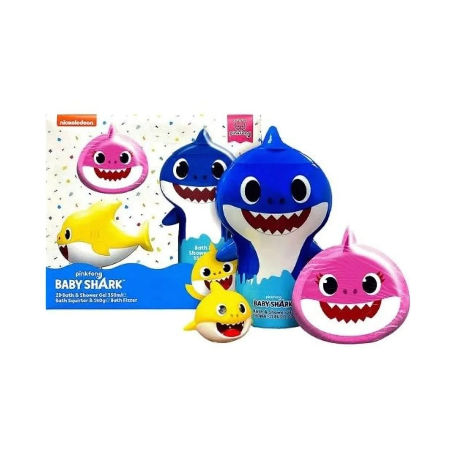 Baby Shark Bath Set 3 pcs