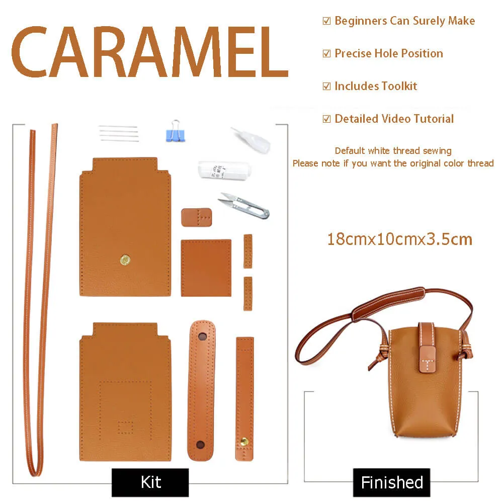 BABYLON™ Cell Phone Crossbody Bag Leather Making Kit