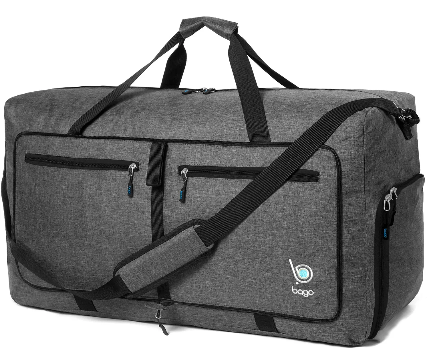 Bago 80L Duffle Bag for Women & Men - 27" Travel Bag Large Foldable Duffel bag