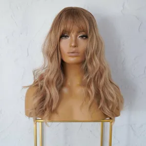 BELINDA Brown Ombre Fringe Wig