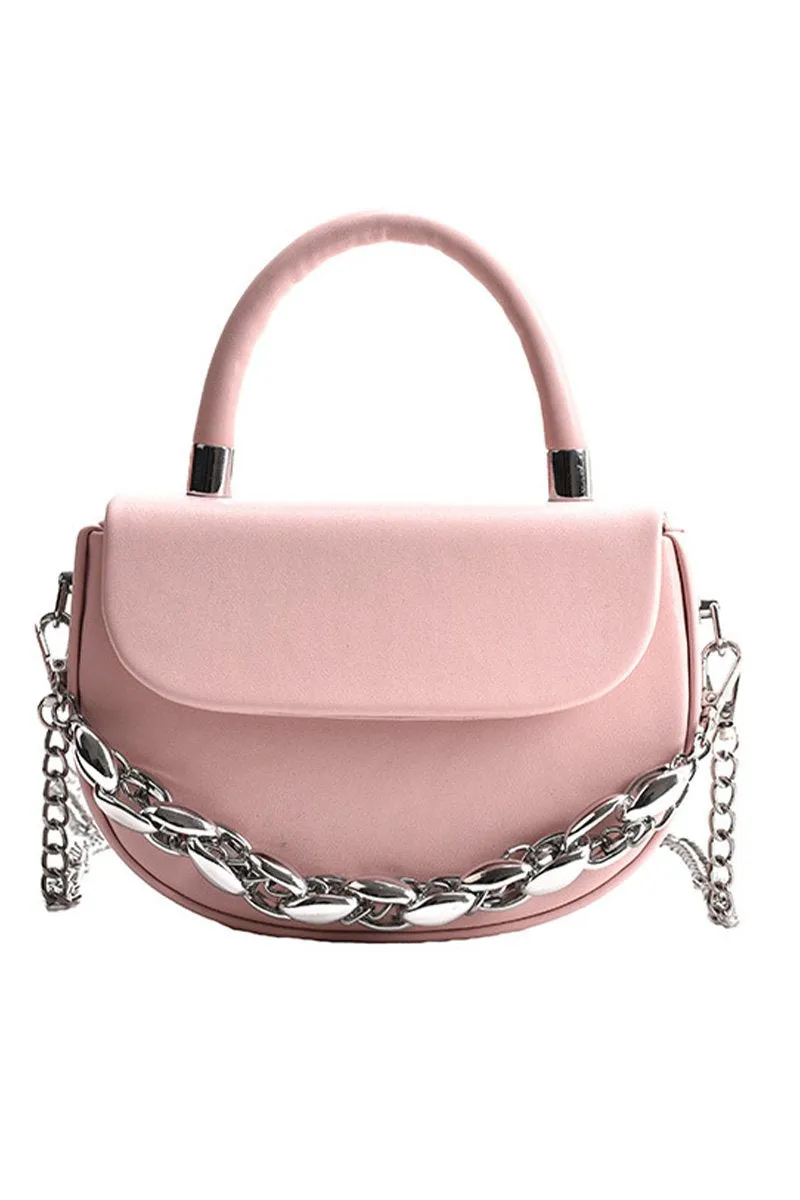 BIG CHAIN POINT CROSS TAMBOURINE BAG