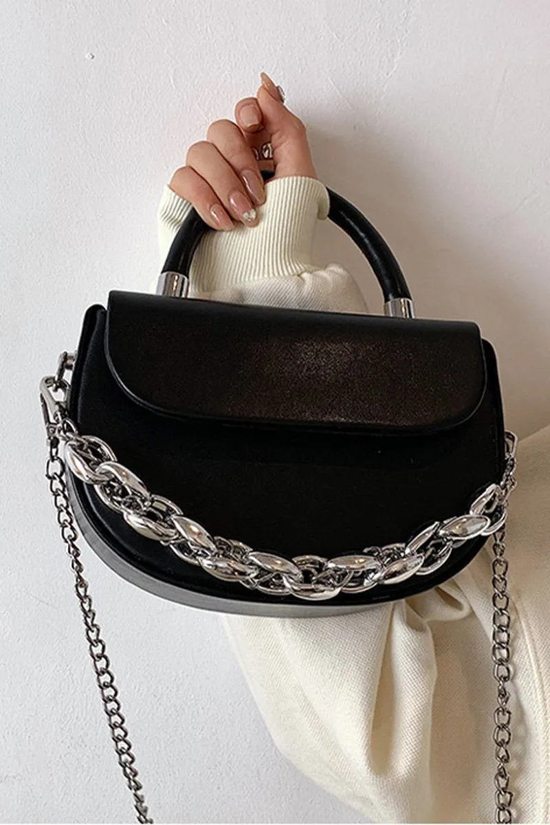 BIG CHAIN POINT CROSS TAMBOURINE BAG