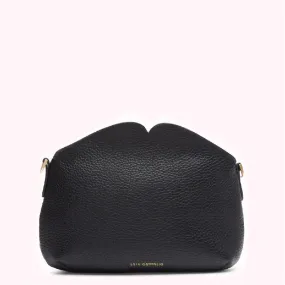 BLACK MEDIUM CLEO CROSSBODY BAG