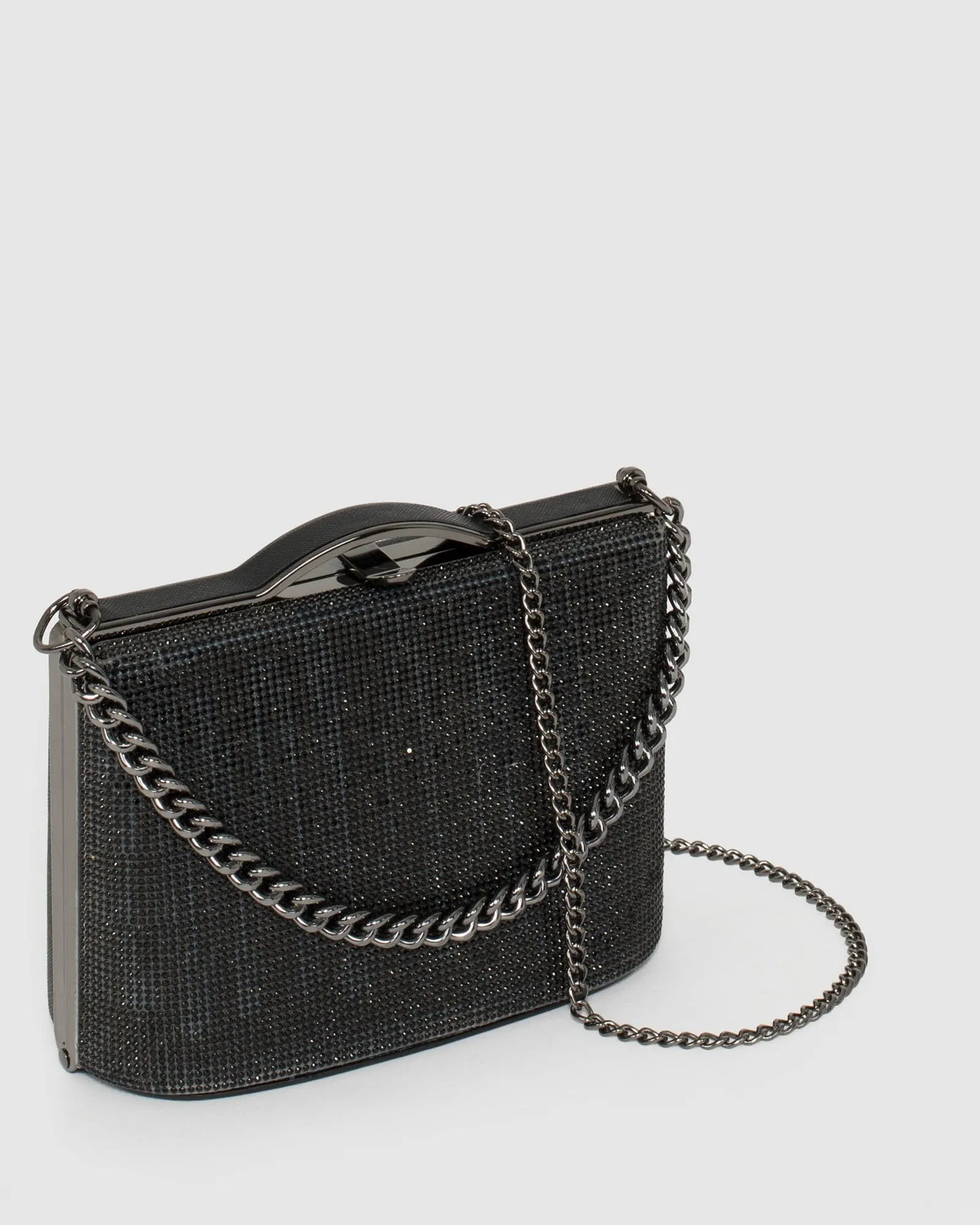 Black Tullia Chain Bag