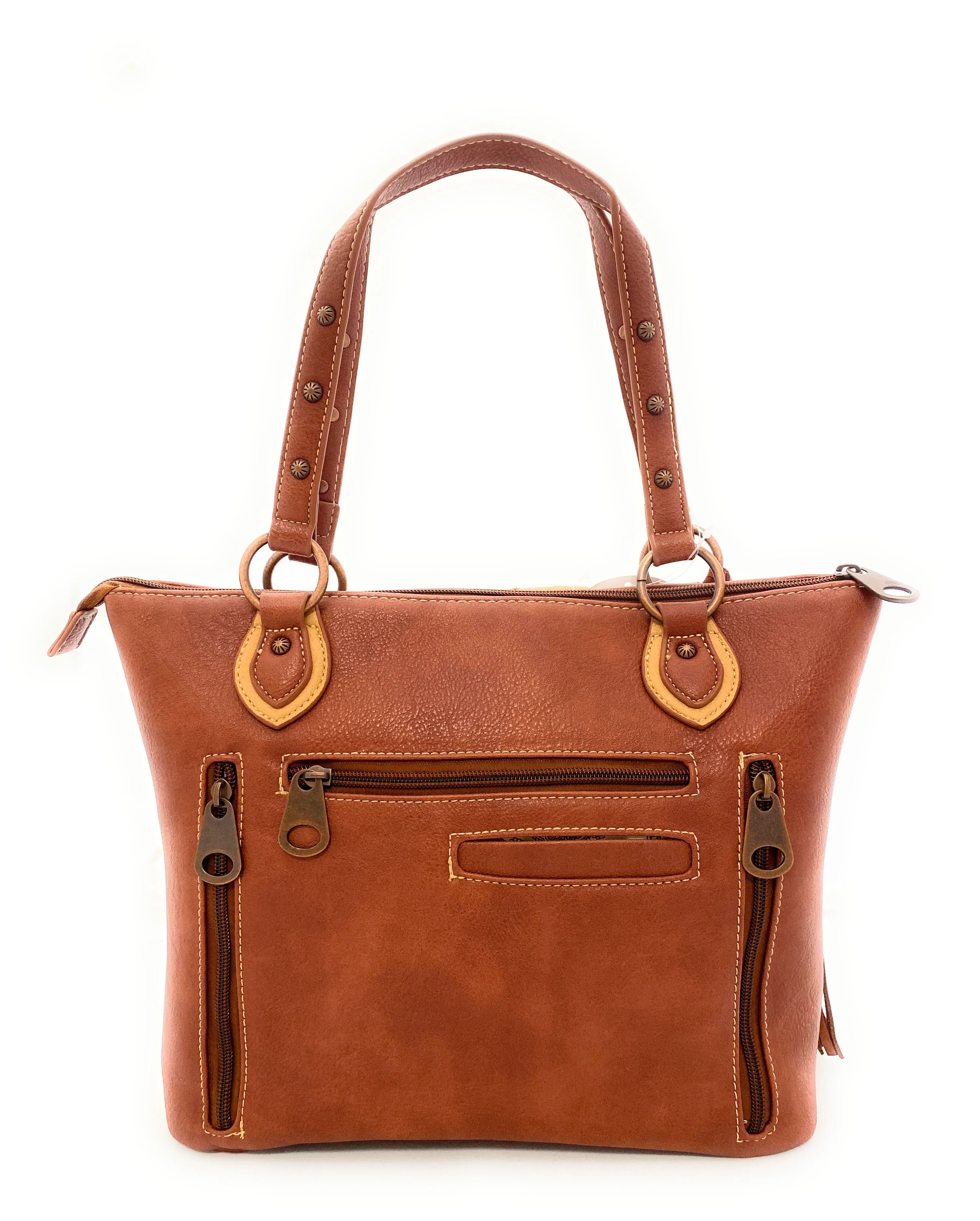 Blazin Roxx Laney Conceal & Carry Tote Bag - Brown