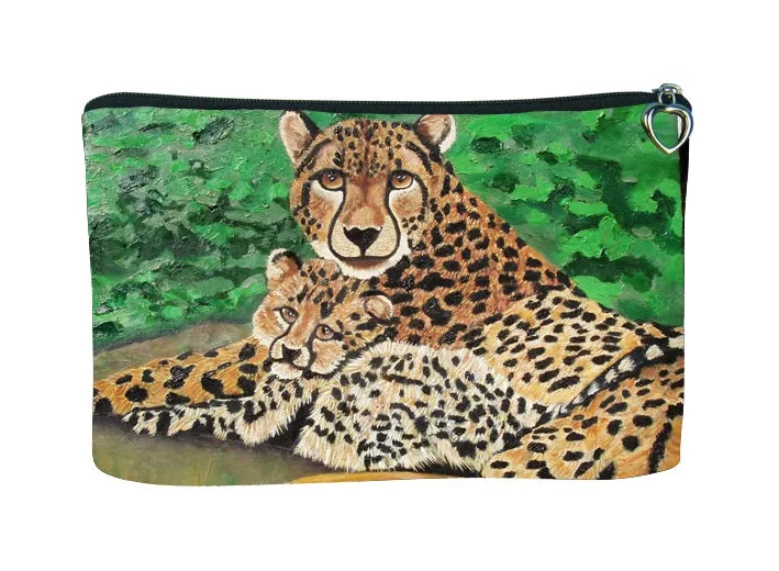 Cheetah Cosmetic Bag - Fleeting Ambassadors