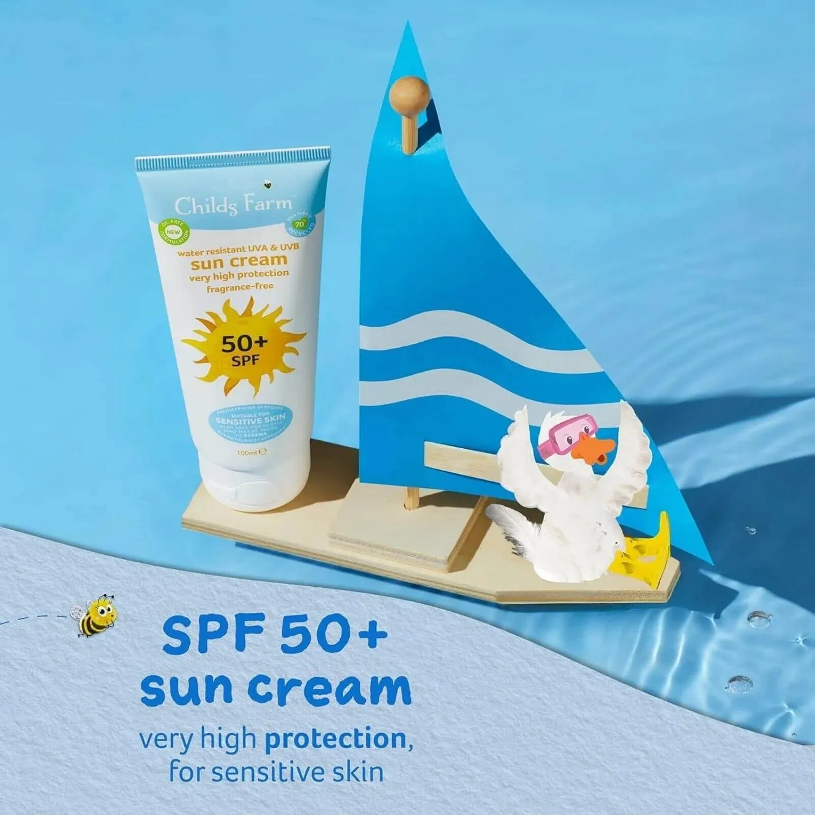 Childs Farm 50  SPF Sun Cream 100ml