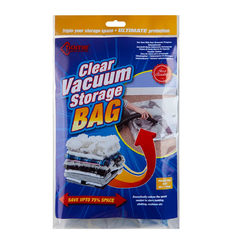 Clear Vacuum Storage Bag - 80 x 110cm