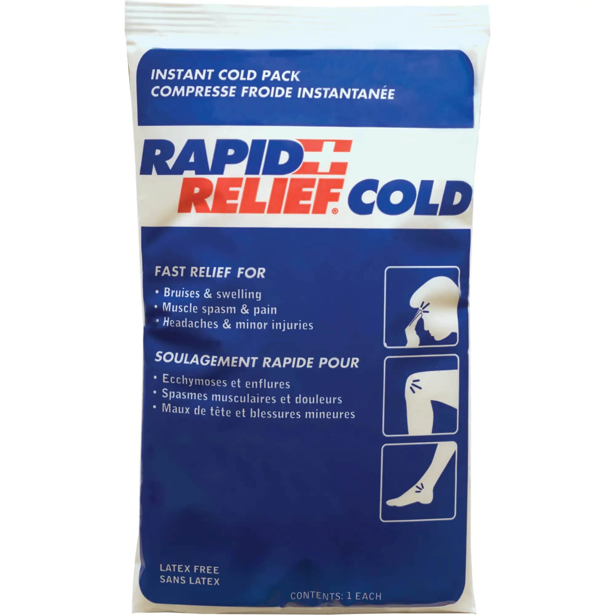 Cold Therapy - Safecross Cold Pack, Instant, Large, 15.2 x 22.9 cm 14130