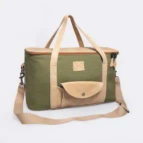 Corporate Caddy Cooler Canvas & Leather