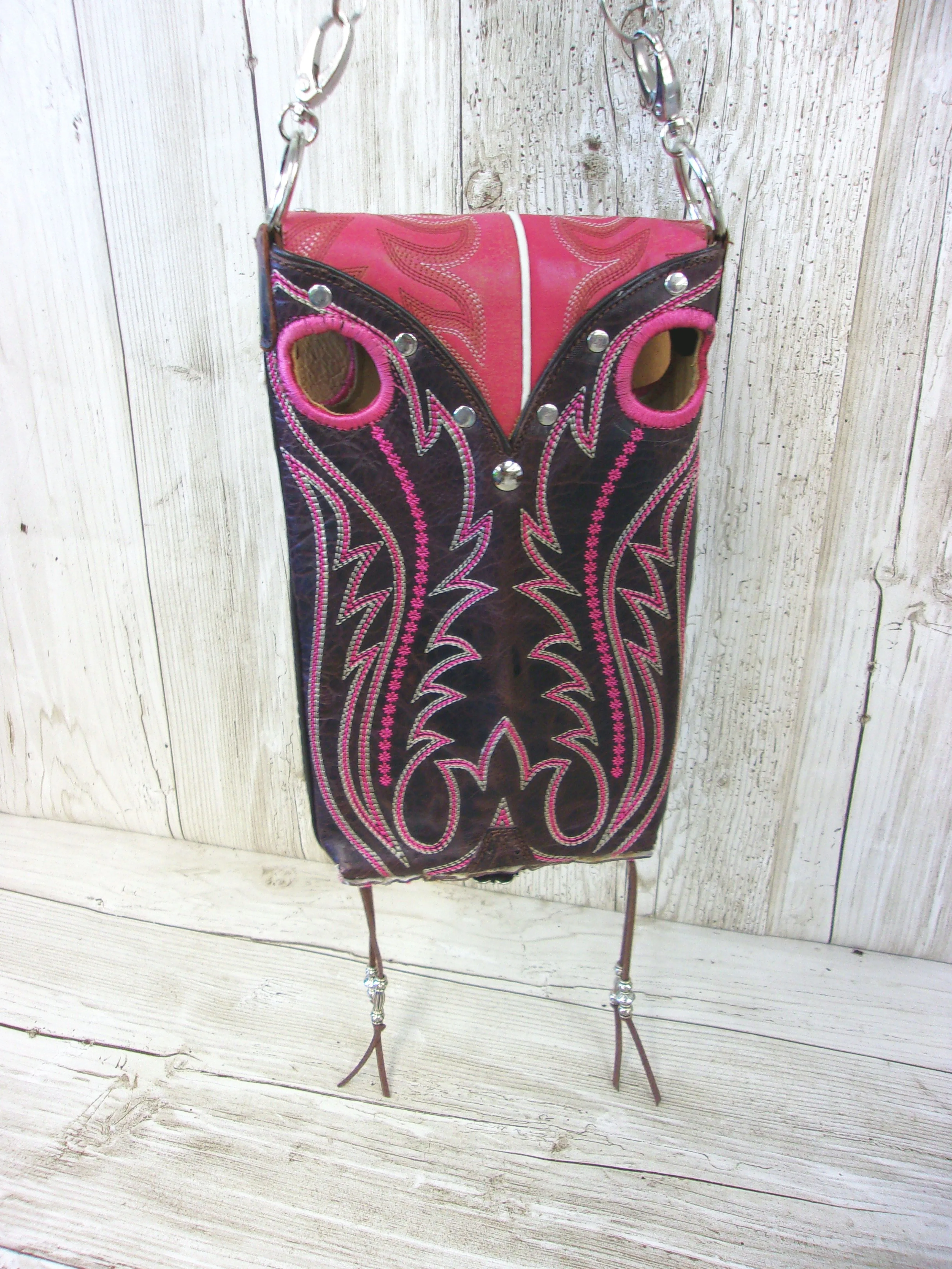 Cowboy Boot Crossbody Hipster Purse HP886