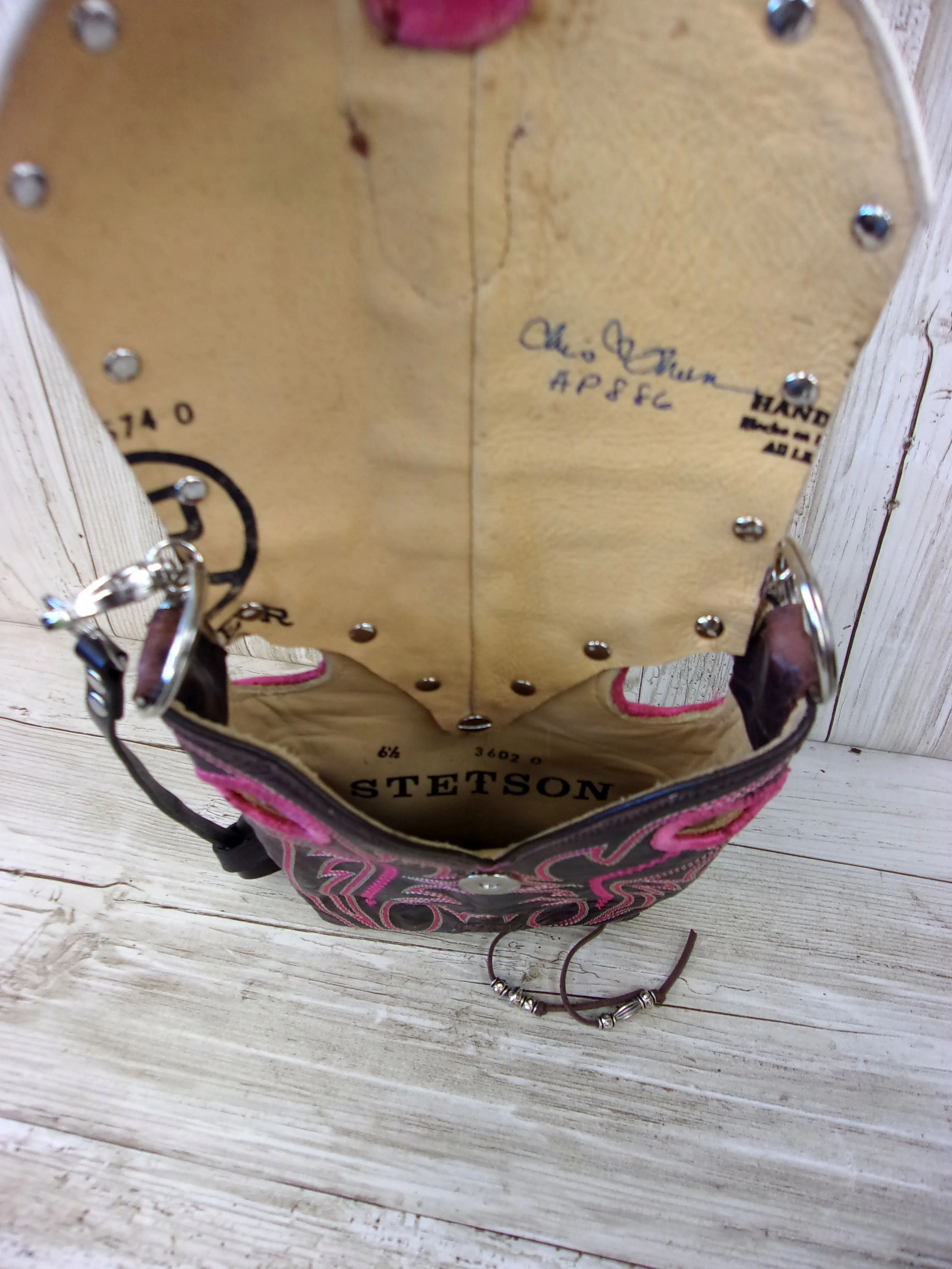 Cowboy Boot Crossbody Hipster Purse HP886