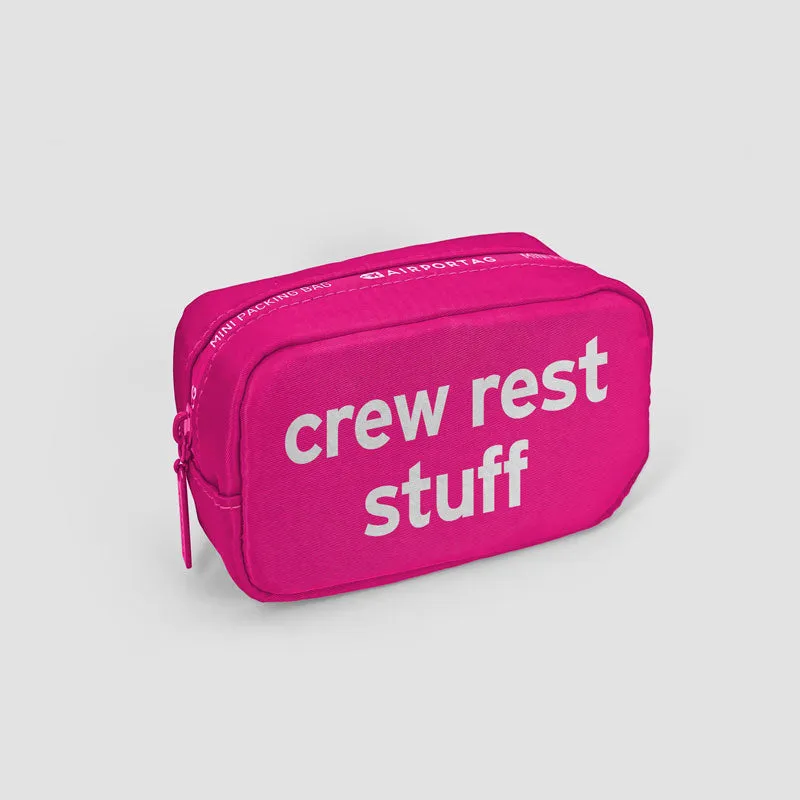 Crew Rest Stuff - Mini Packing Bag