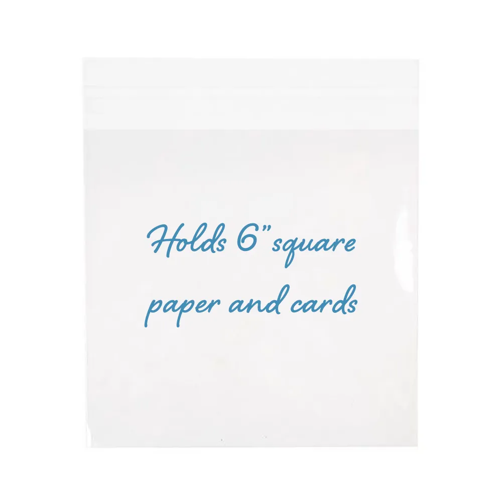 Crystal Clear Cello Bags 100 Pk - 6x6