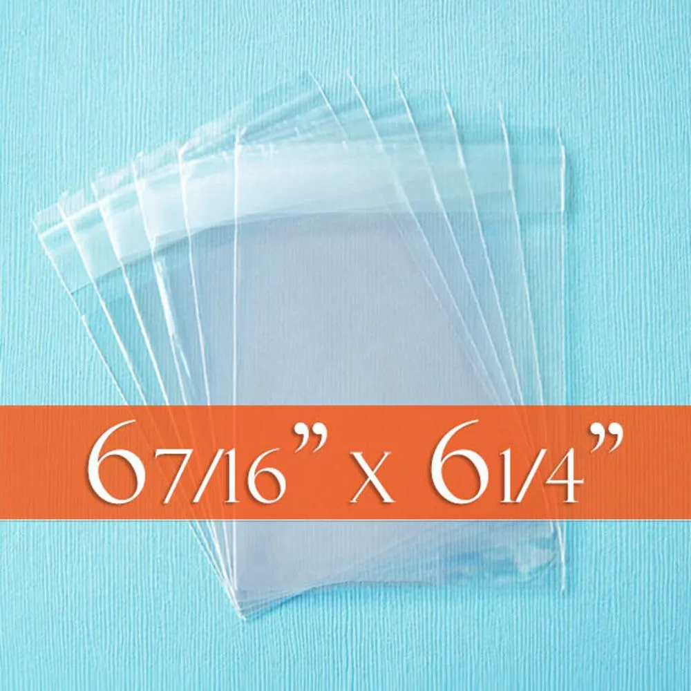 Crystal Clear Cello Bags 100 Pk - 6x6