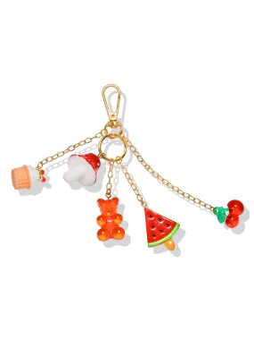 Crystal Haze Bearly Hanging On Bag Charm