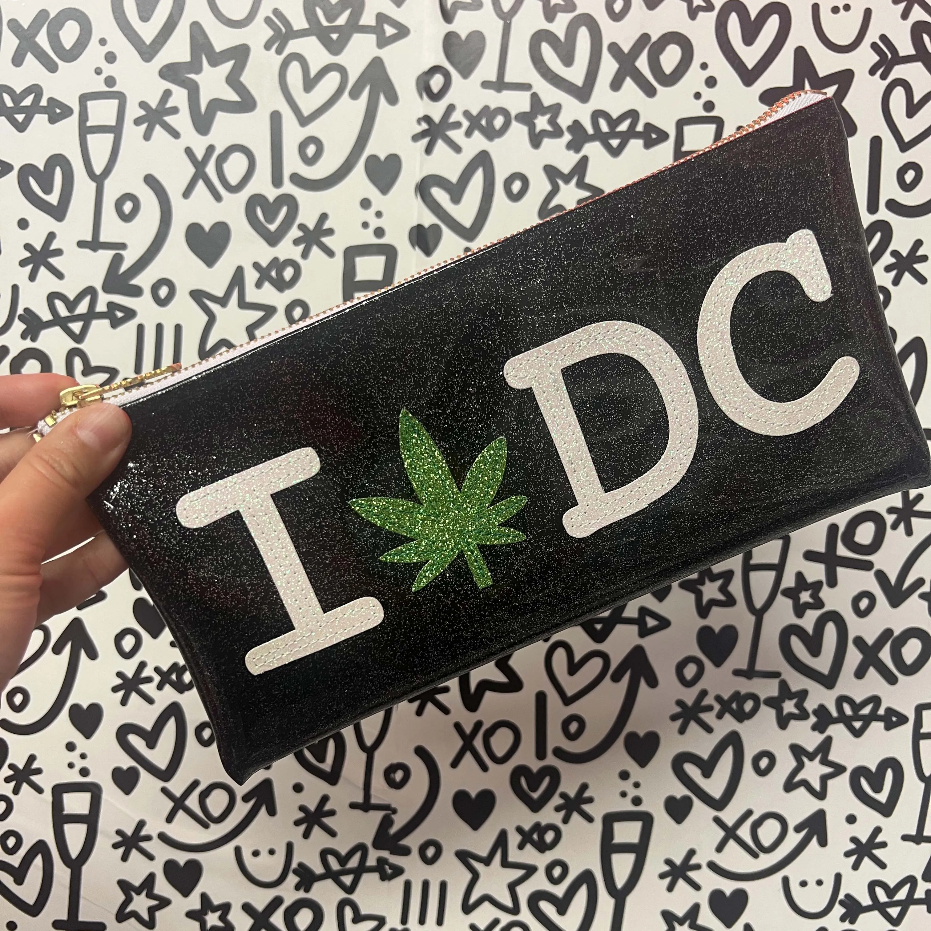 Custom City & Initials Kush Klutch! 🌿 Personalize Your Cannabis Style!