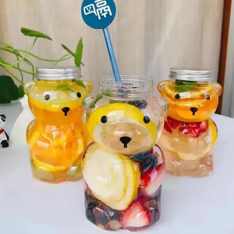 Cute Creative Animal PET Bottles (500 ml)