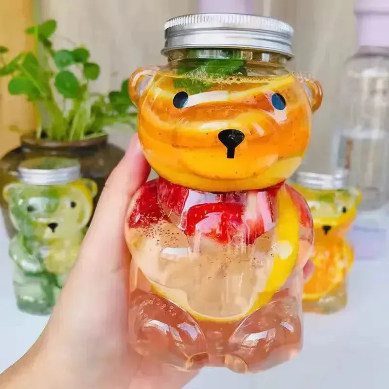 Cute Creative Animal PET Bottles (500 ml)