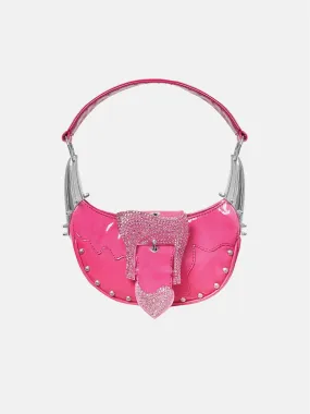 Deville Bag Patent Leather Harlot Pink