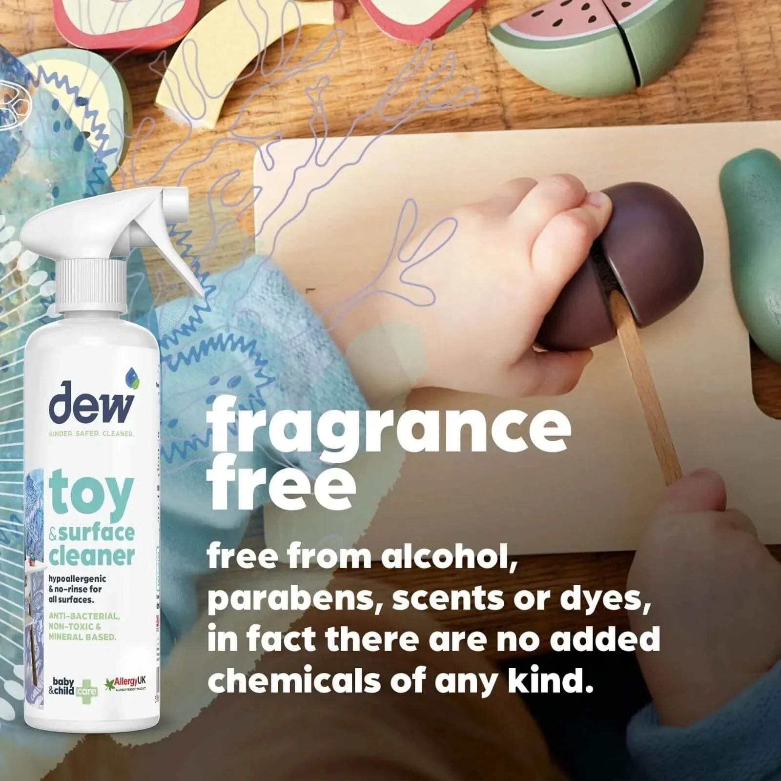 Dew Toy & Surface Cleaner 500ml