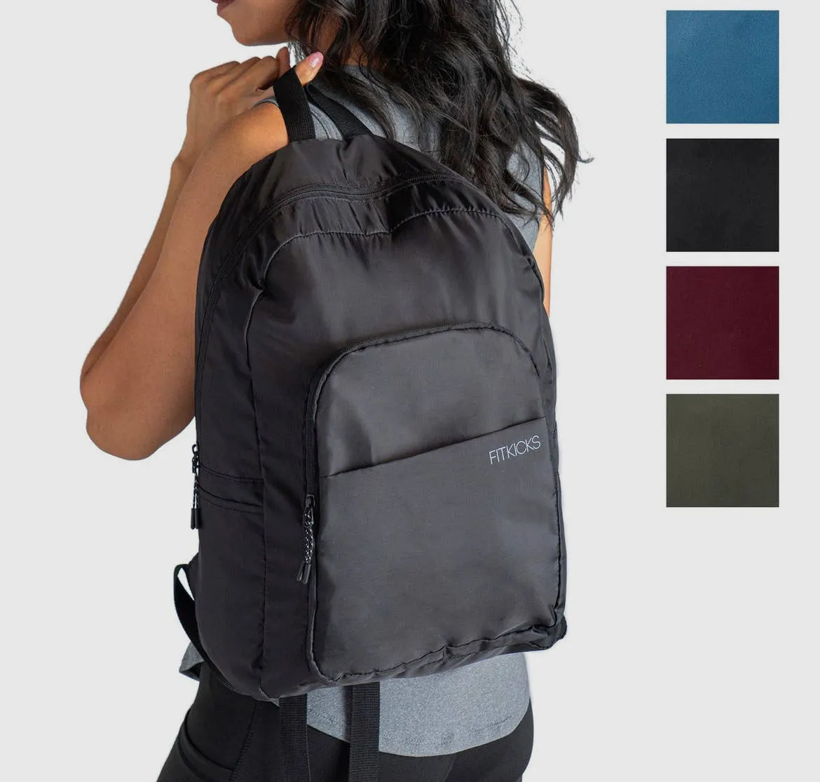 DM Merchandising - FITKICKS Hideaway Packable Backpack