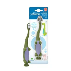 Dr. Brown's Toddler Toothbrush Dinosaur 1-4 years