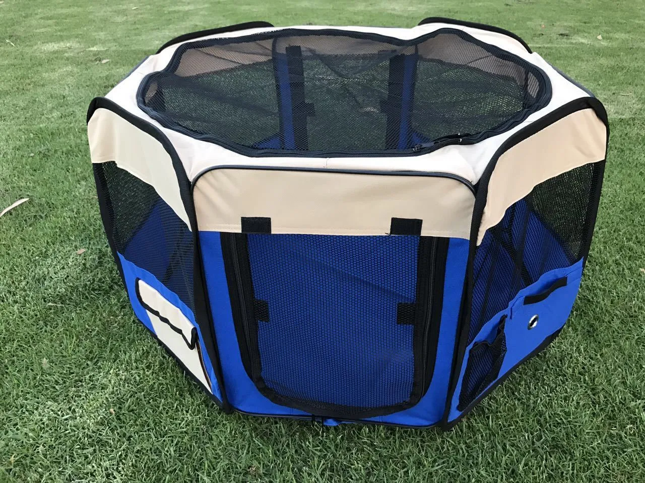 Durable 8-Panel Playpen for Dogs and Cats - YES4PETS