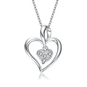 Emma Double Heart Necklace