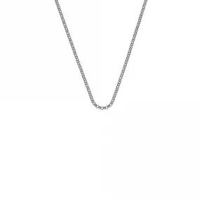 Emozioni 24" Sterling Silver Belcher Chain CH058