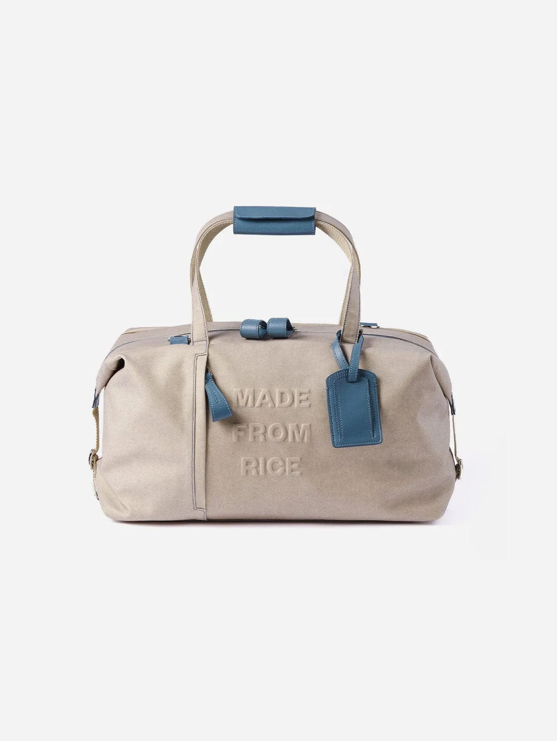 Enea Rice Leather Vegan Duffle Bag | Rice