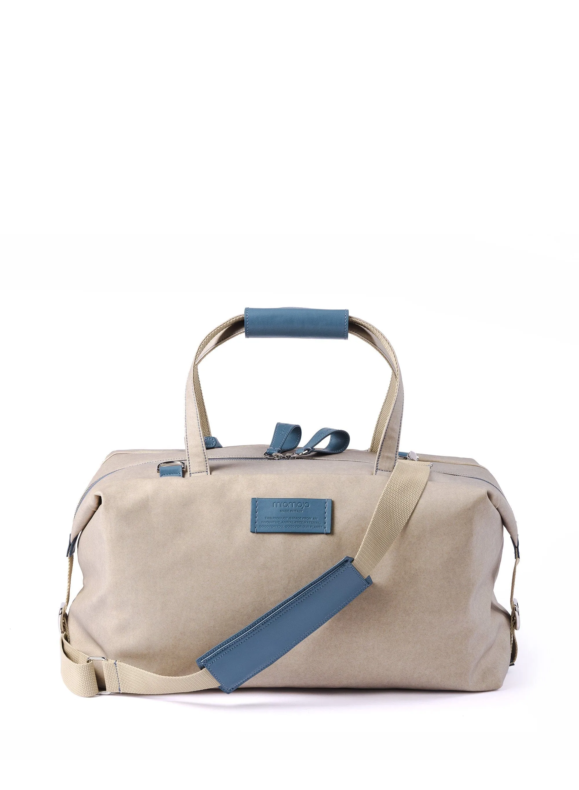 Enea Rice Leather Vegan Duffle Bag | Rice