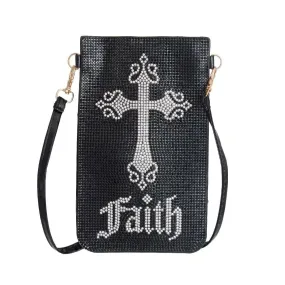 Faith Cell Phone Crossbody Bag Back