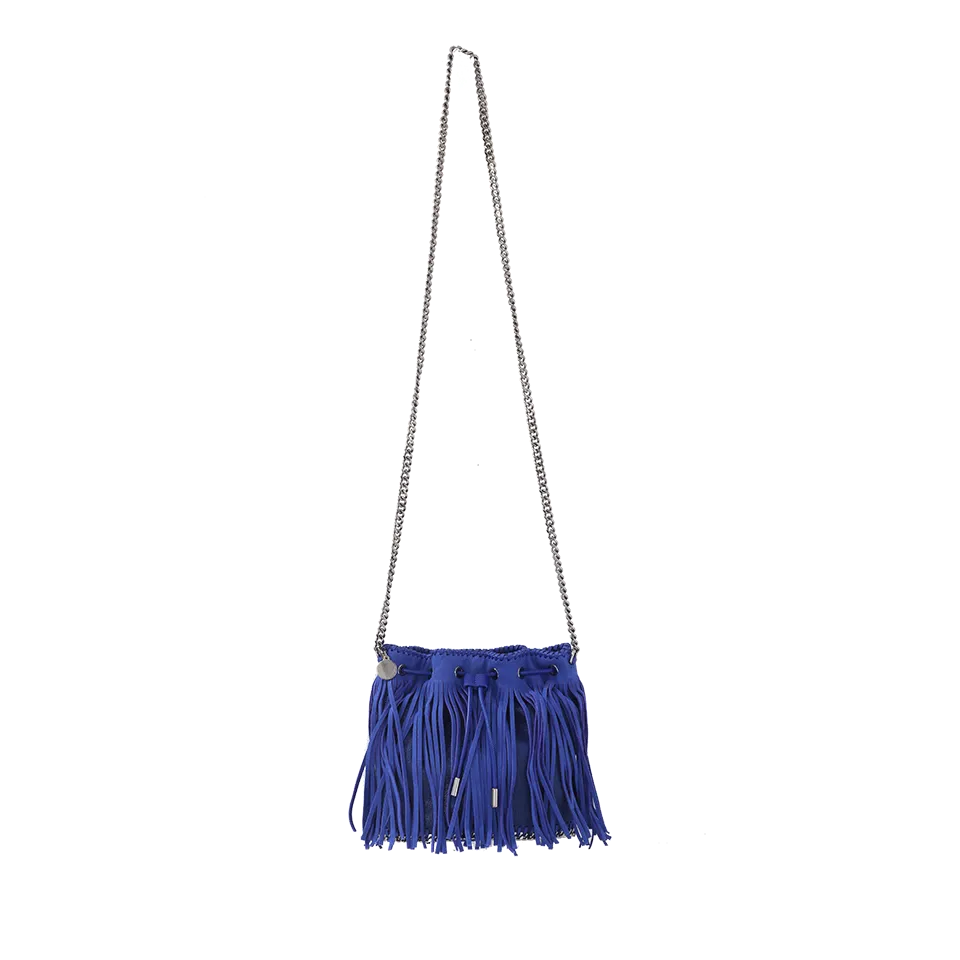 Falabella Small Fringe Bucket Bag