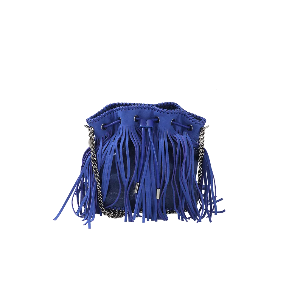 Falabella Small Fringe Bucket Bag