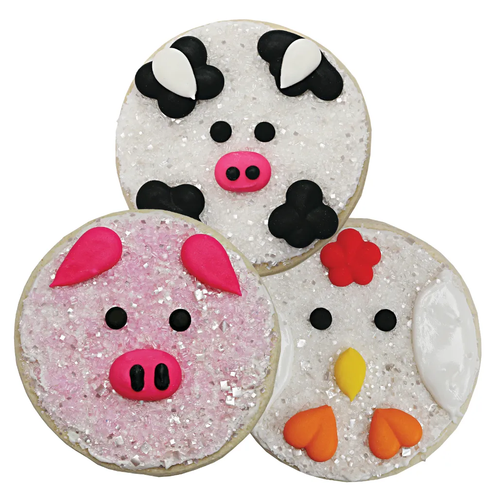 Farm Animal Designer Cookie Kit