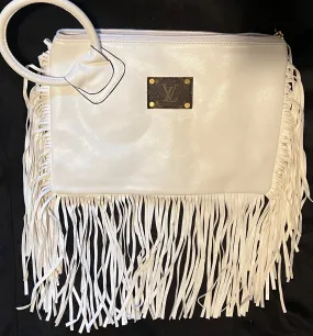 fashion Fringe Large wristlet pouch