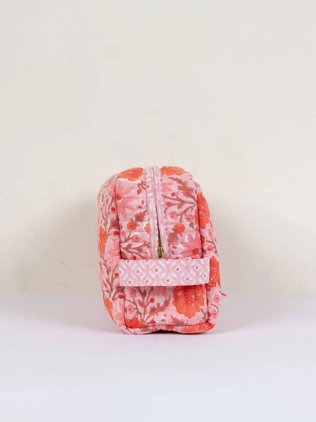 Floribunda Washbag, Vintage Pink