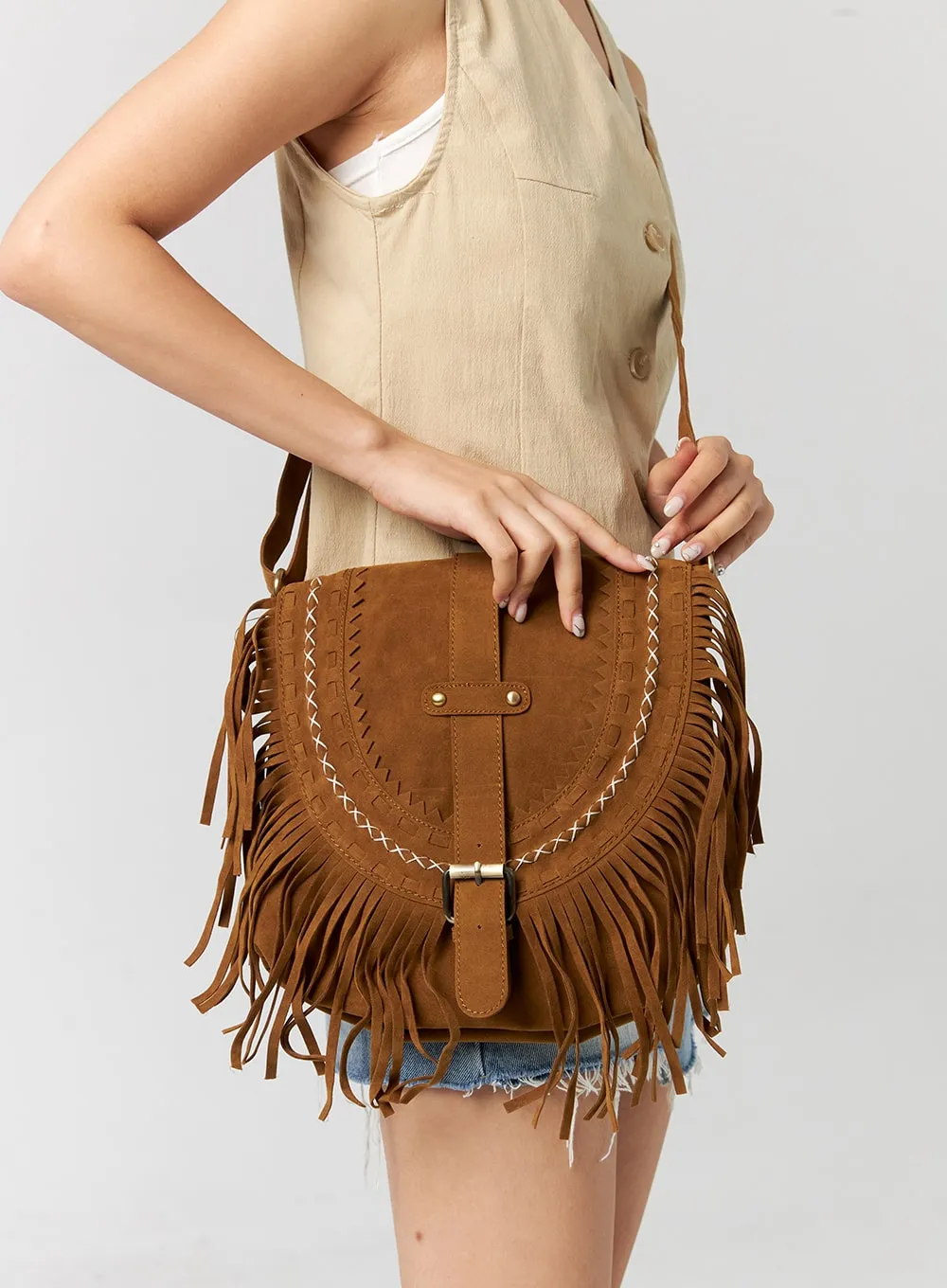 Fringe Crossbody Bag CG301