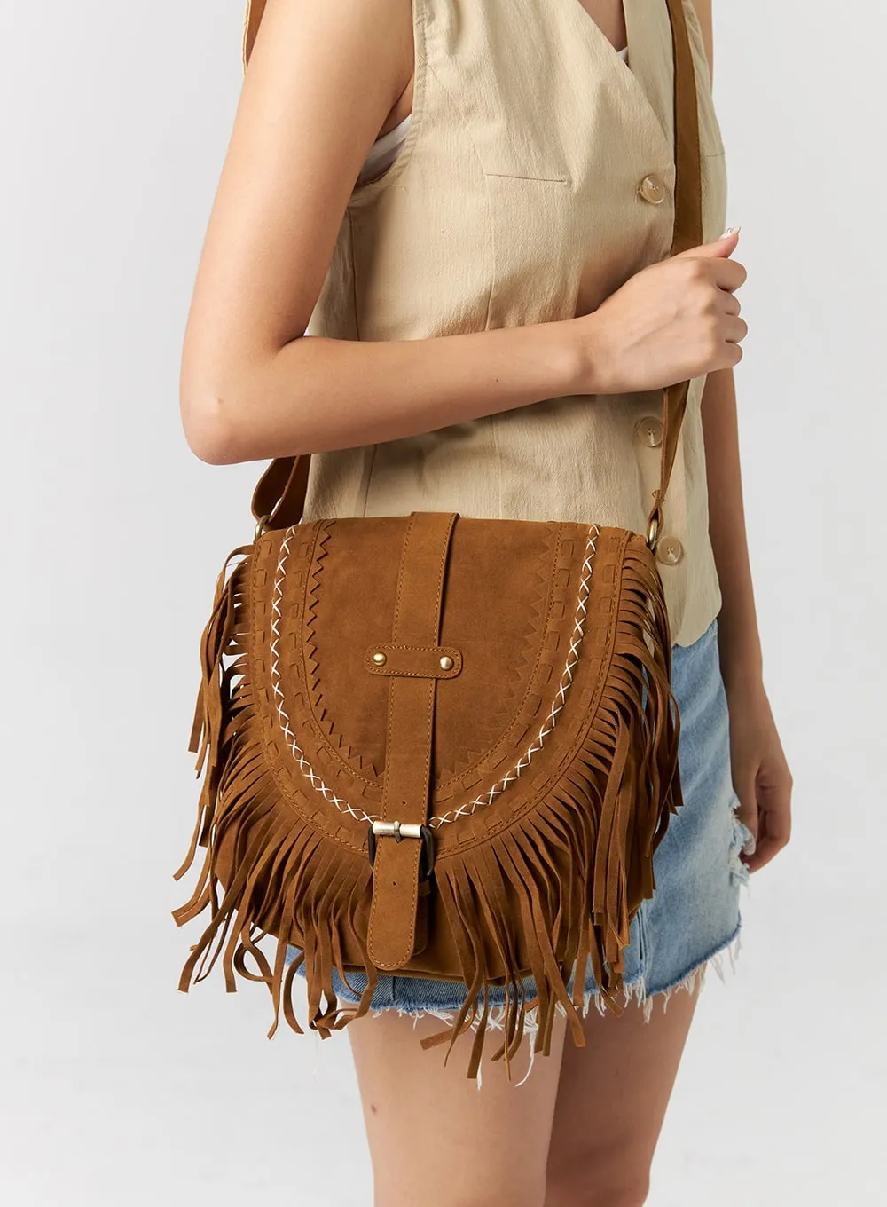 Fringe Crossbody Bag CG301