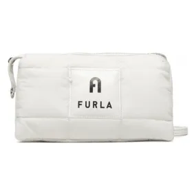 Furla Piuma Mini Shoulder Bag - Talco White