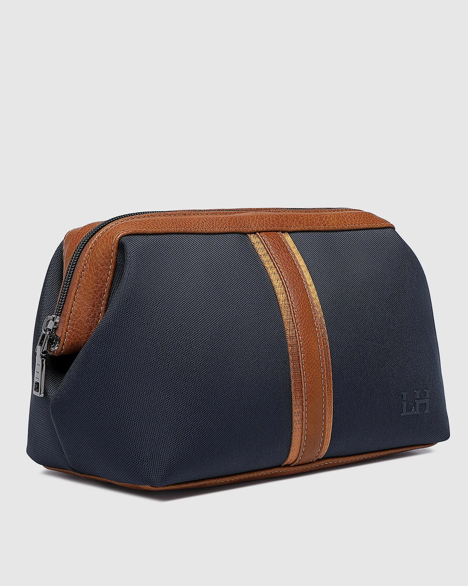 GILBERT MENS TOILETRY BAG NYLON NAVY